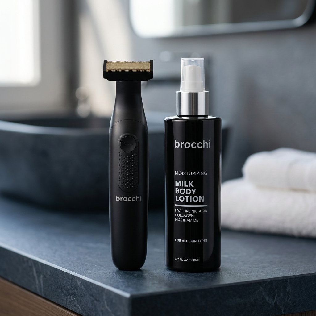 Body Groom & Lotion Set