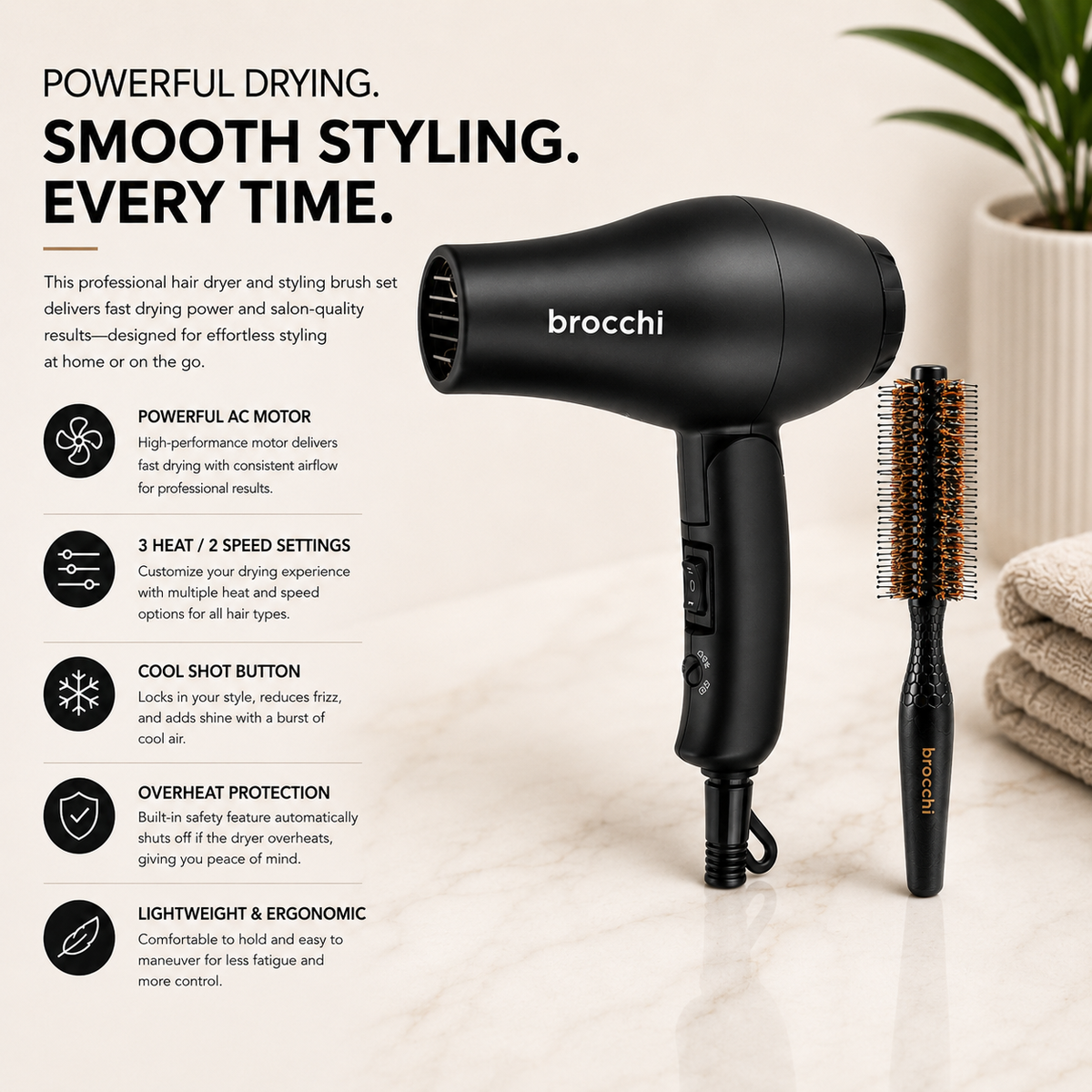 Blow Dry & Brush Set