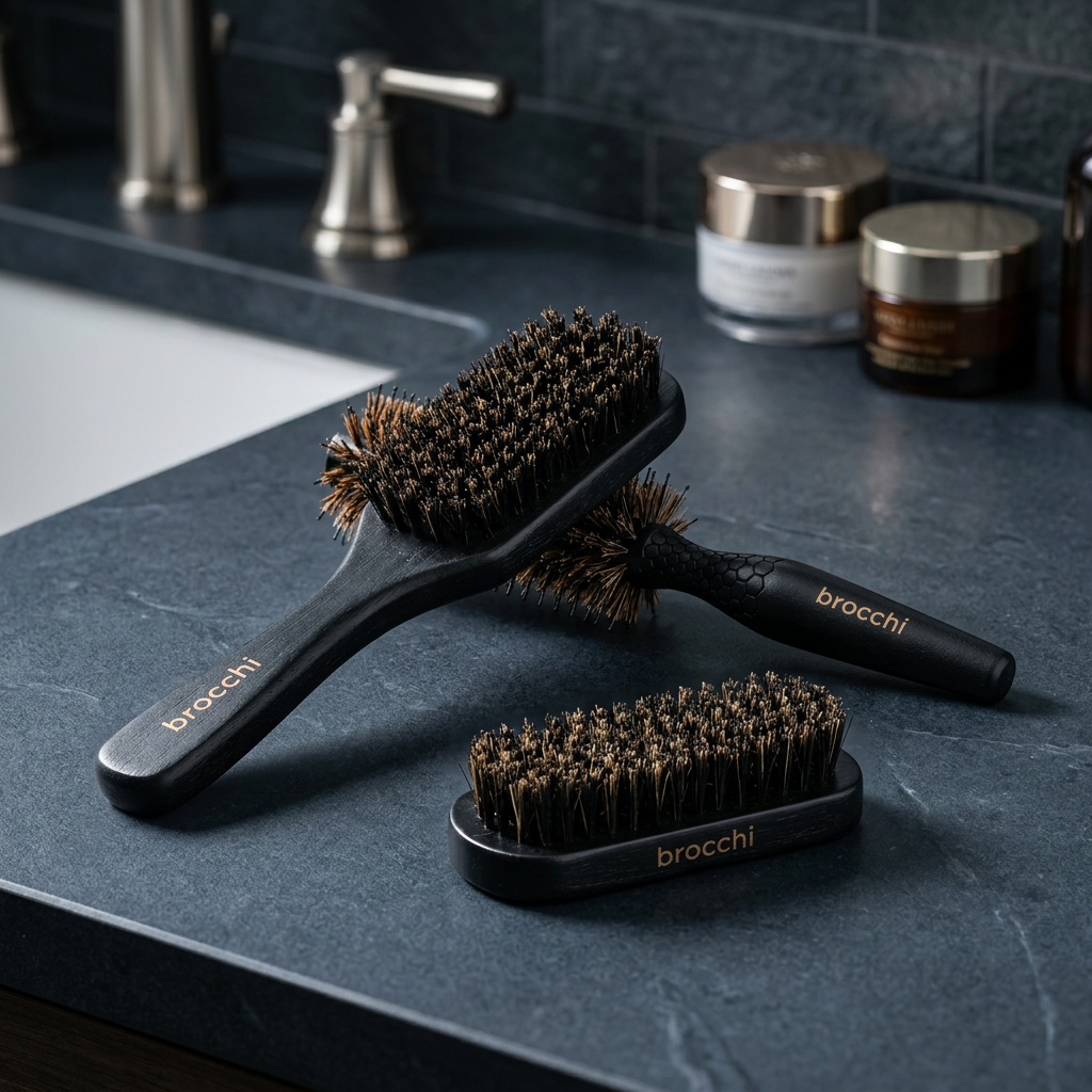 Three-Brush Grooming Set