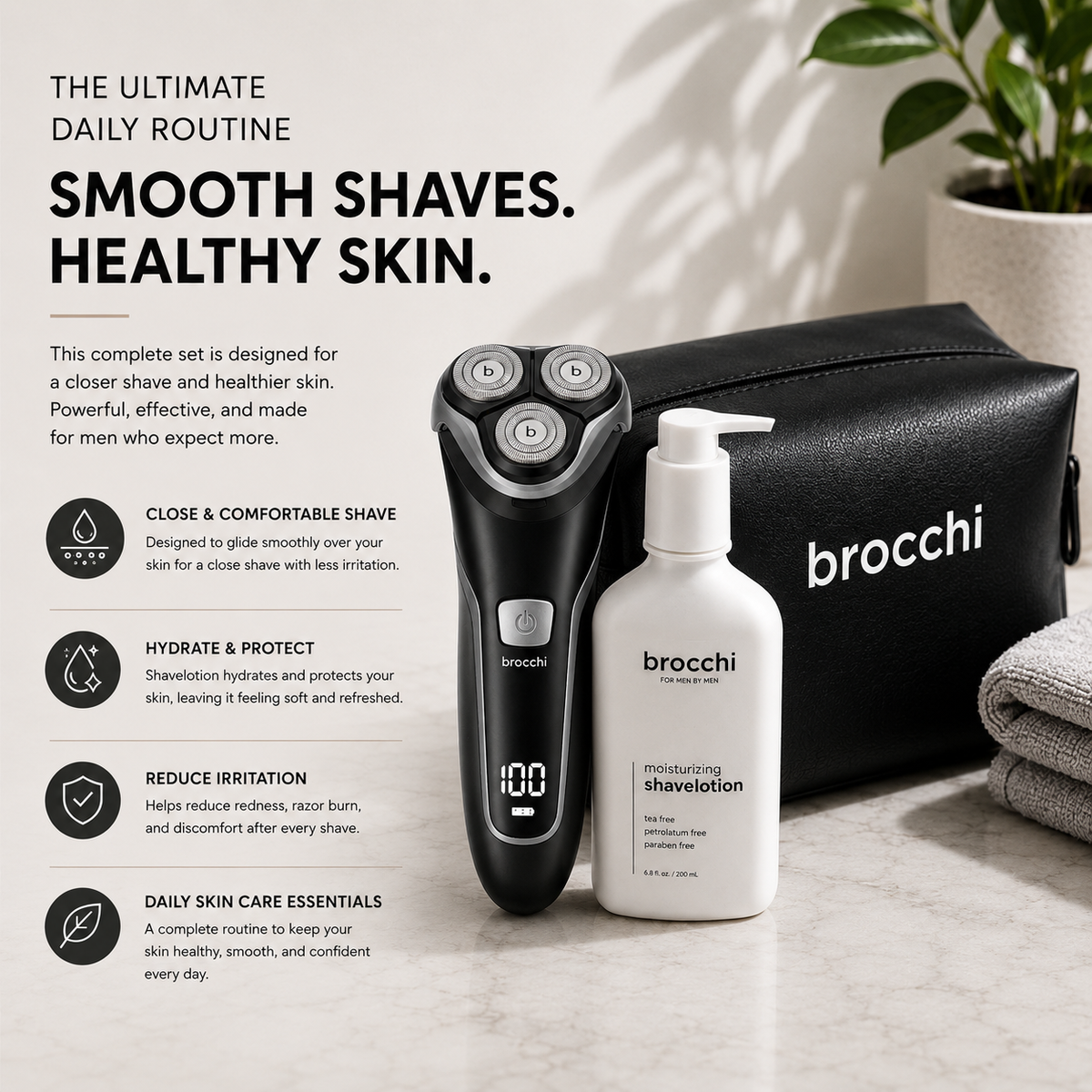 Smooth Edge Shave Kit