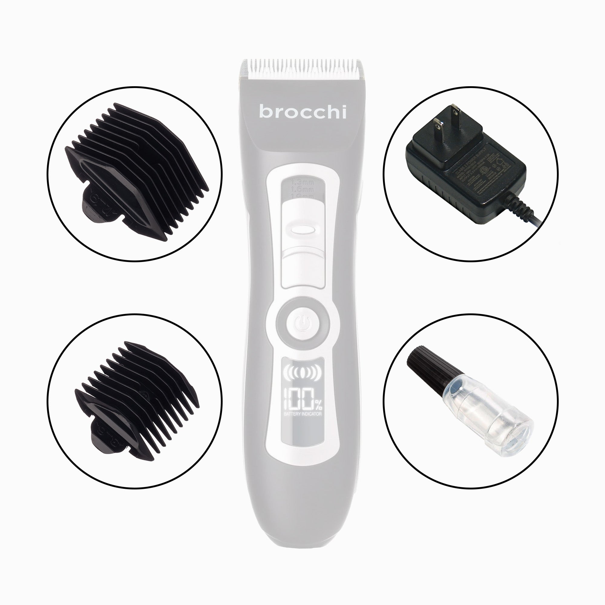 Replacement Accessories – Digital Electric Grooming Trimming Tool